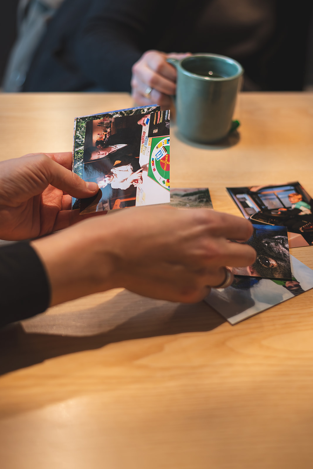 Taktile familiebilder for synshemmede